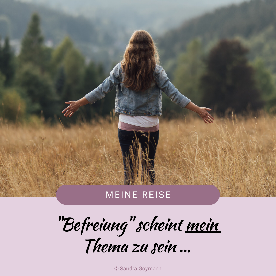 „Befreiung“ scheint mein Thema zu sein …